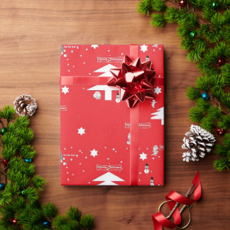 Christmas Cheers (Red) -2022 Design Wrapping Paper
