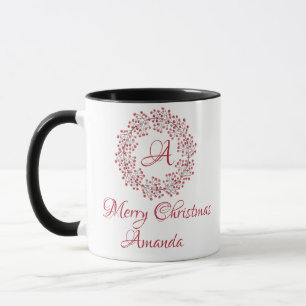 Christmas cherry  mug