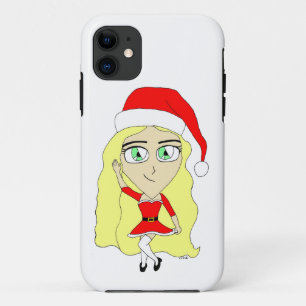 Christmas chibi iPhone 11 case