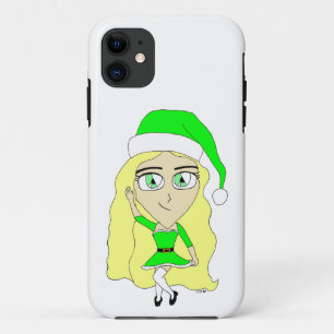 Christmas chibi   iPhone 11 case