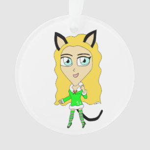 Christmas chibi    ornament