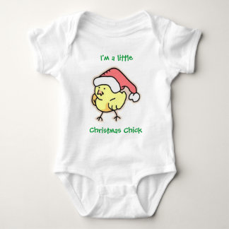 Christmas Chick Baby Bodysuit