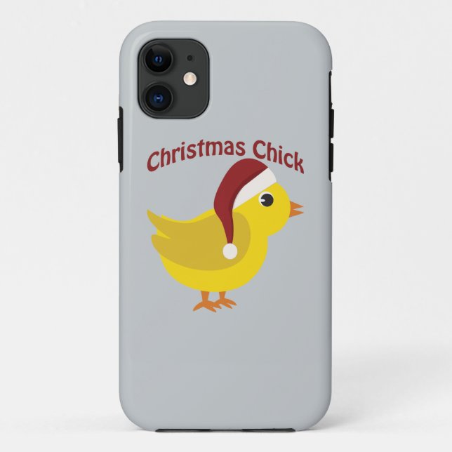 Christmas Chick Case-Mate iPhone Case (Back)