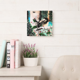 Christmas Chickadee Chatter Clock