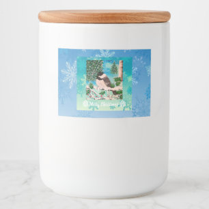 Christmas Chickadee Chatter Food Label