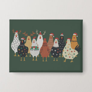 Christmas Chicken Farm Lights Animal Lovers Gift