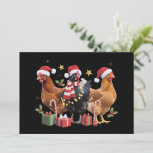 Christmas Chicken Lover Gift Chickens Holiday Farm