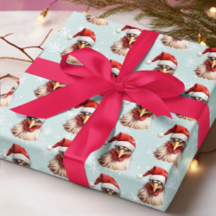 Christmas Chicken  Wrapping Paper