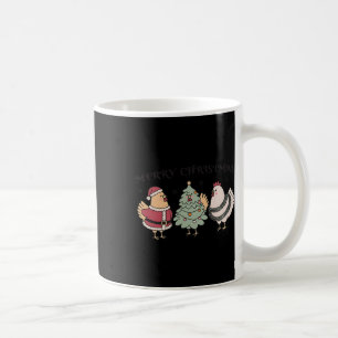 Christmas Chickens  Coffee Mug