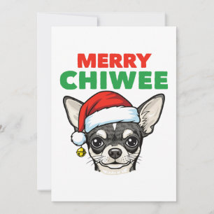 Christmas Chihuahua Holiday Card