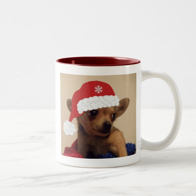 Christmas Chihuahua Mug (Right)