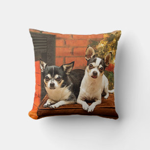 Christmas Chihuahua’s Cushion