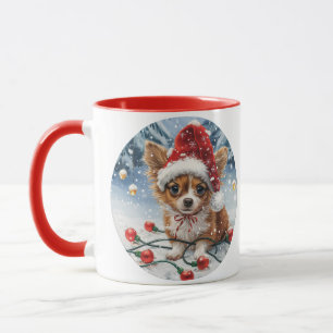 Christmas Chihuahua Santa Dog Mug