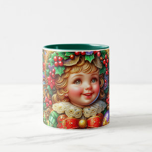 ~ CHRISTMAS CHILD ~ Two-Tone COFFEE MUG