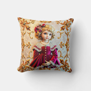 CHRISTMAS ~ Child ~ Vintage ~ Cushion