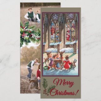 Christmas Children Nativity Photocard Card