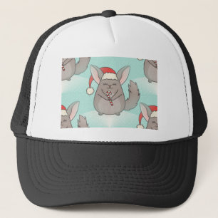 christmas chinchillas trucker hat