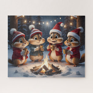 Christmas Chipmunks Puzzle