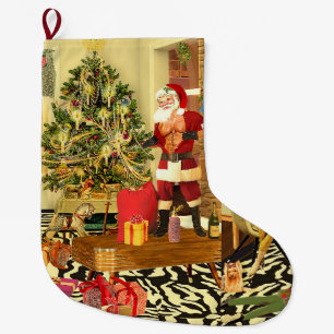 Christmas Chippendale Large Christmas Stocking