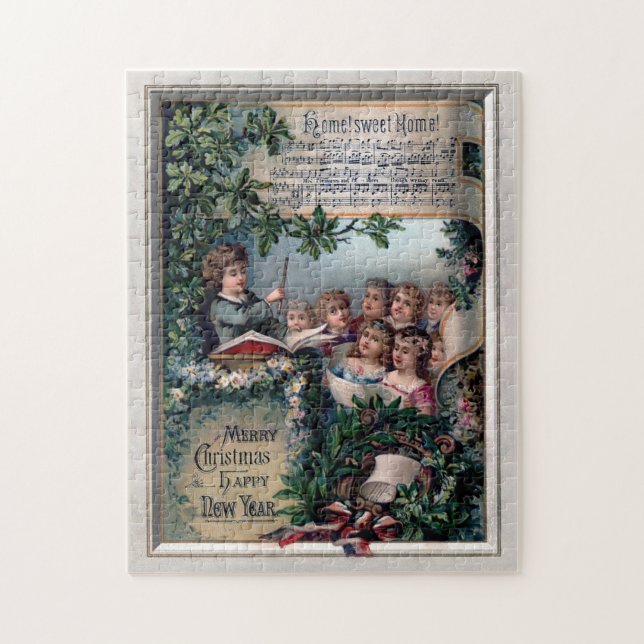 Christmas Choir Jigsaw Puzzle (Vertical)