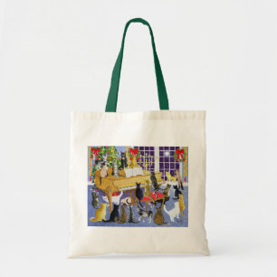 Christmas Chorus Tote Bag