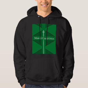 Christmas Christian Green Hoodie