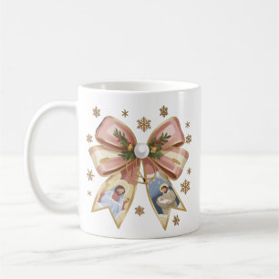 Christmas Christian Nativity Scene Coquette Jesus Coffee Mug