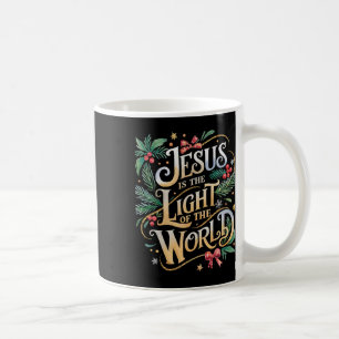 Christmas Christian Nativity Scene Gifts Jesus Is  Coffee Mug