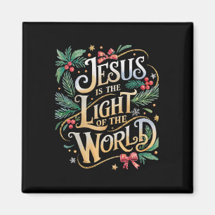 Christmas Christian Nativity Scene Gifts Jesus Is  Magnet