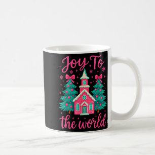 Christmas Christian Nativity Scene Joy To The Worl Coffee Mug