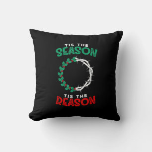 Christmas Christian - Tis The Season Cushion