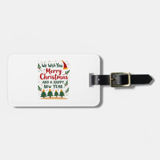 Christmas Christmas Christmas Christmas Christmas Luggage Tag
