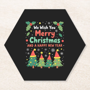 Christmas Christmas Christmas Christmas Christmas  Paper Coaster