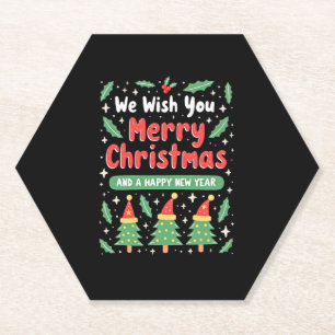 Christmas Christmas Christmas Christmas Christmas  Paper Coaster