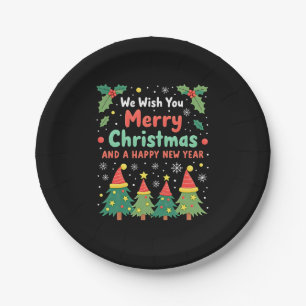 Christmas Christmas Christmas Christmas Christmas  Paper Plate