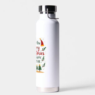 Christmas Christmas Christmas Christmas Christmas Water Bottle