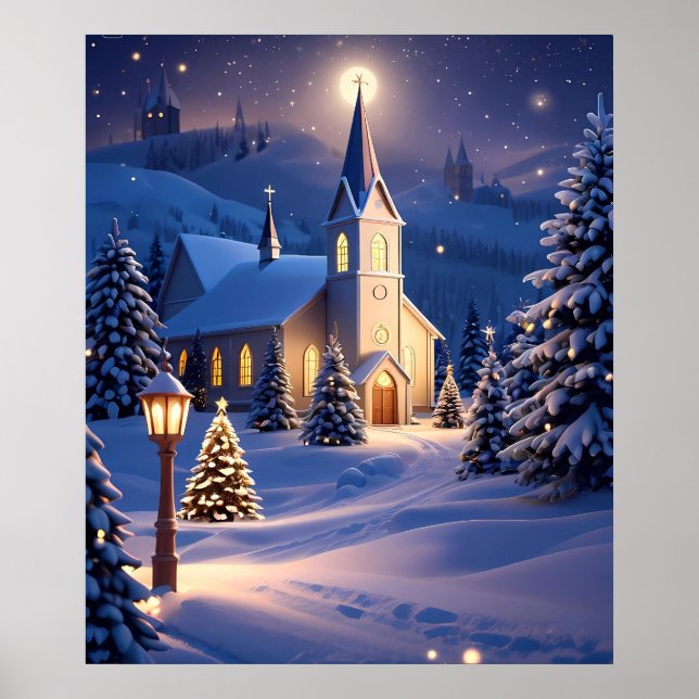 Christmas Church Poster (Front)