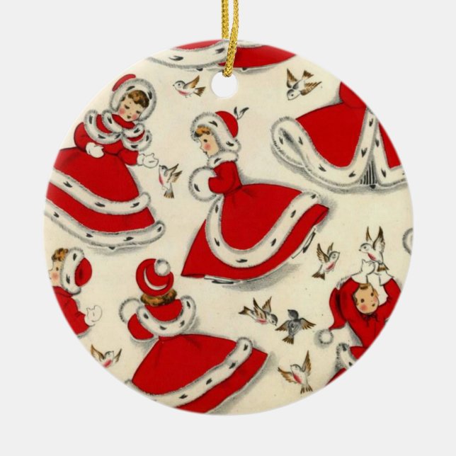 Christmas Circle Ornament (Front)