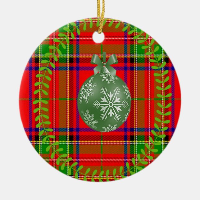 Christmas Circle Ornament (Front)
