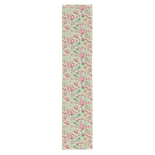 Christmas Circus Short Table Runner (Front)