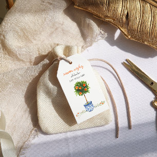 Christmas Citrus Botanical Floral Gift Tags