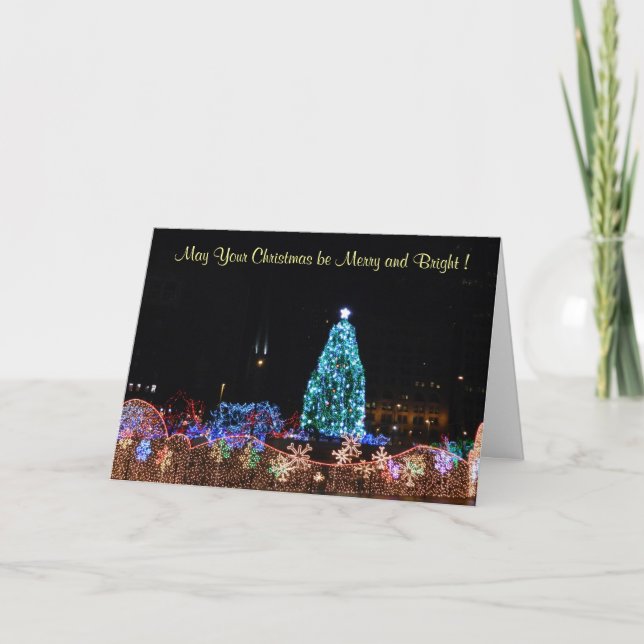 Christmas City Lights Card (Front)