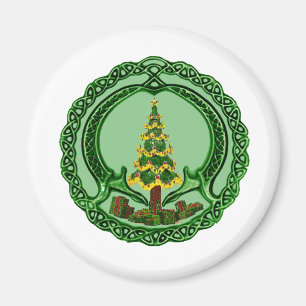 Christmas Claddagh Magnet