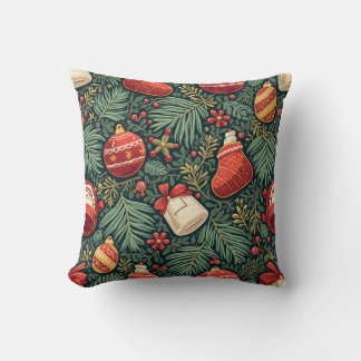 Christmas classic throw pillow
