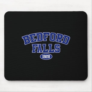 Christmas Clic Movie, Bedford Falls. George Bailey Mouse Pad