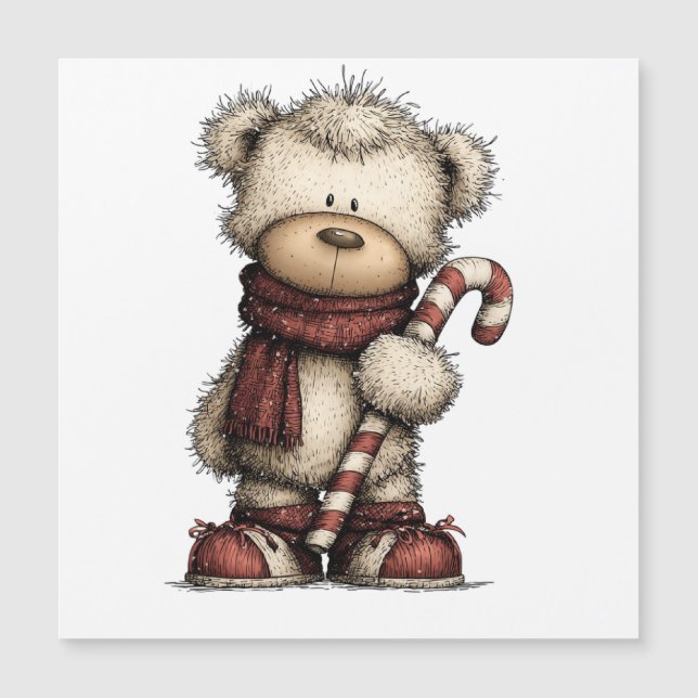 Christmas Clipart Collection | Teddy Bear  (Front)