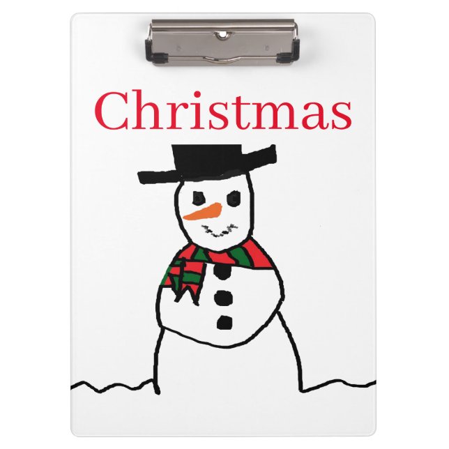 Christmas Clipboard (Front)