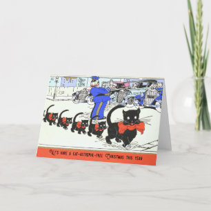CHRISTMAS CLOWDER Greeting Card