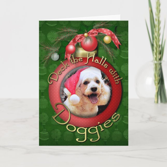 Christmas - Cockapoo - Maddy Holiday Card (Front)