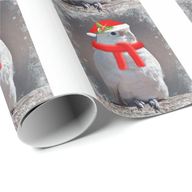 Christmas Cockatoo Wrapping Paper (Roll Corner)